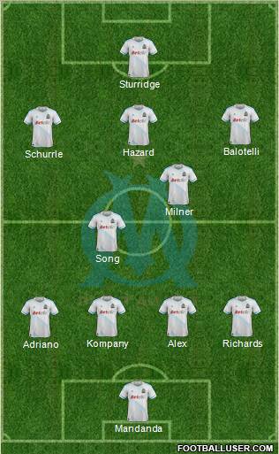 Olympique de Marseille Formation 2011