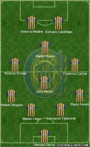Rosario Central Formation 2011