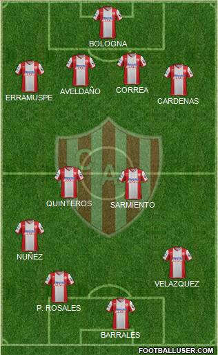 Unión de Santa Fe Formation 2011