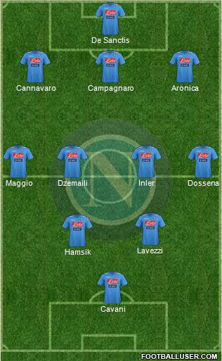 Napoli Formation 2011