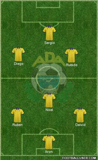 A.D. Alcorcón Formation 2011