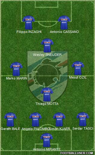 Sampdoria Formation 2011