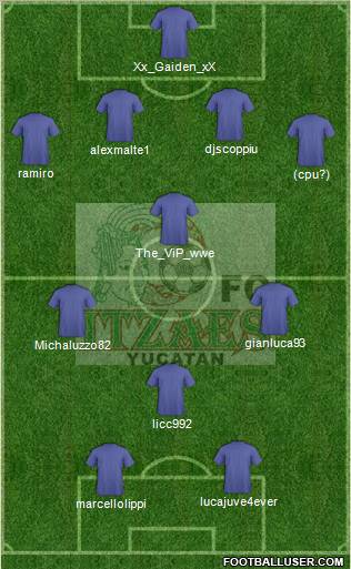 F.C. Itzáes Yucatán Formation 2011