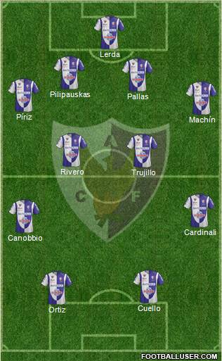 Centro Atlético Fénix Formation 2011