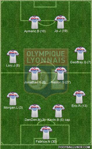 Olympique Lyonnais Formation 2011