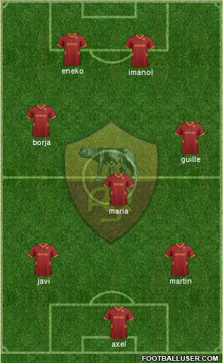 AS Roma Formation 2011