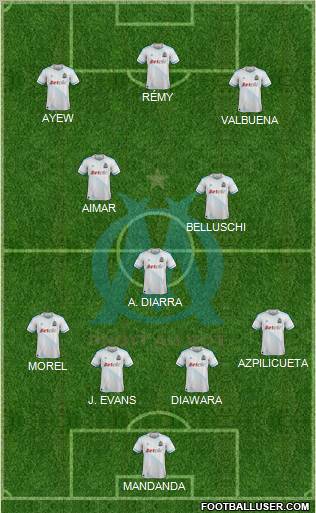 Olympique de Marseille Formation 2011