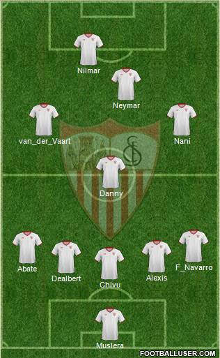 Sevilla F.C., S.A.D. Formation 2011