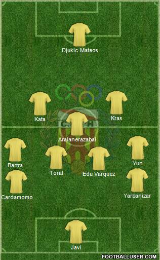 C.E. L'Hospitalet Formation 2011