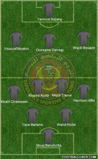 Espérance Sportive de Tunis football formation