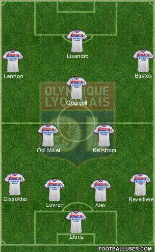 Olympique Lyonnais Formation 2011