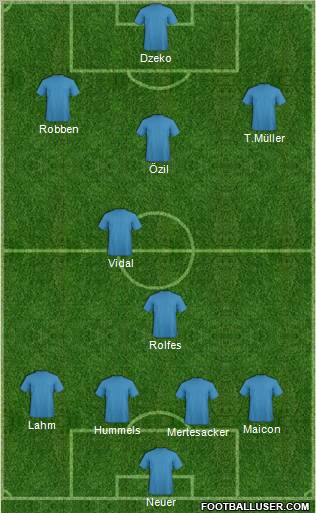 Pro Evolution Soccer Team Formation 2011