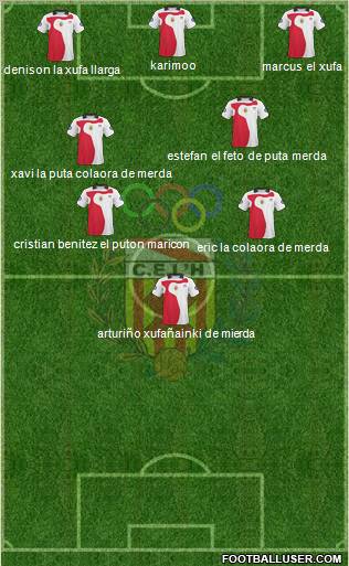 C.E. L'Hospitalet Formation 2011
