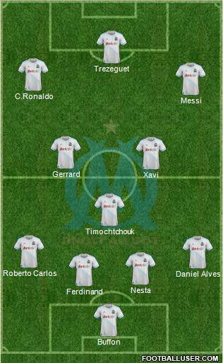 Olympique de Marseille Formation 2011