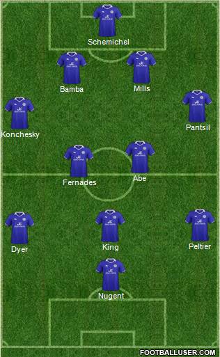 Leicester City Formation 2011
