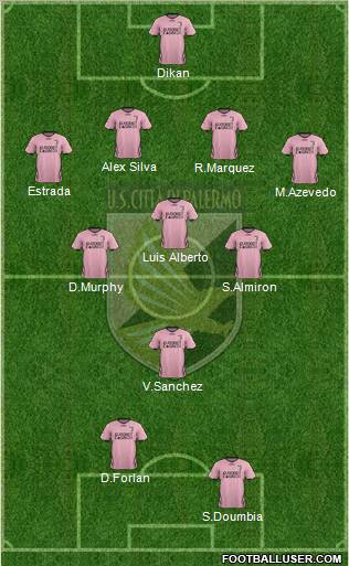 Città di Palermo Formation 2011