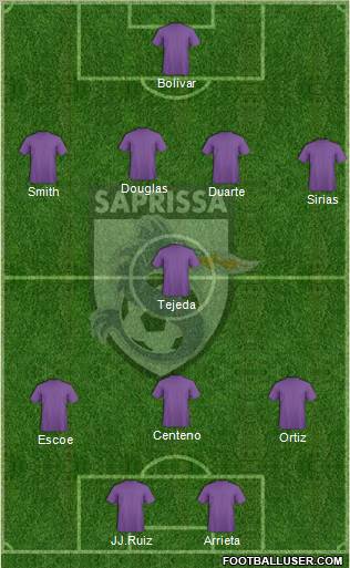 CD Saprissa Formation 2011