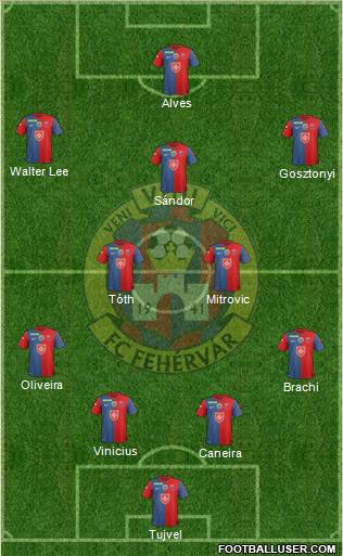 FC Fehérvár Formation 2011