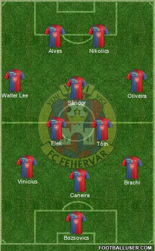 FC Fehérvár Formation 2011