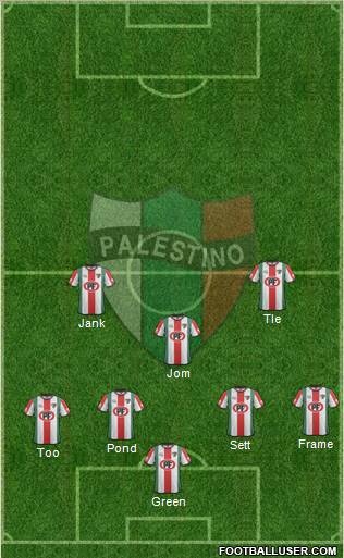 CD Palestino S.A.D.P. Formation 2011