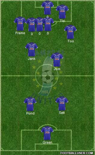 Tampere United Formation 2011