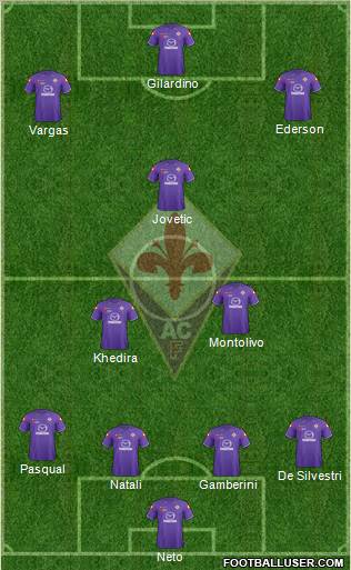 Fiorentina Formation 2011