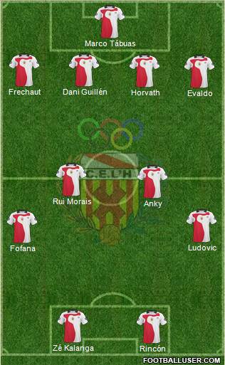 C.E. L'Hospitalet Formation 2011