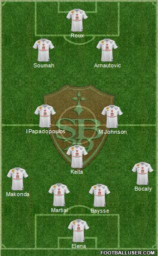 Stade Brestois 29 Formation 2011