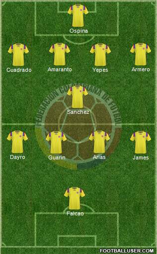 Colombia Formation 2011