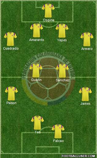 Colombia Formation 2011