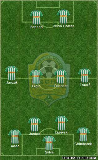 Lechia Gdansk Formation 2011