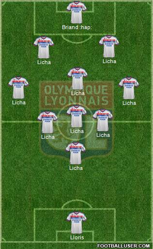 Olympique Lyonnais Formation 2011