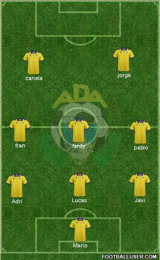A.D. Alcorcón Formation 2011