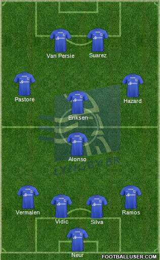 Lyngby Boldklub af 1921 Formation 2011