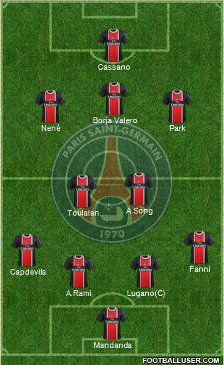 Paris Saint-Germain Formation 2011