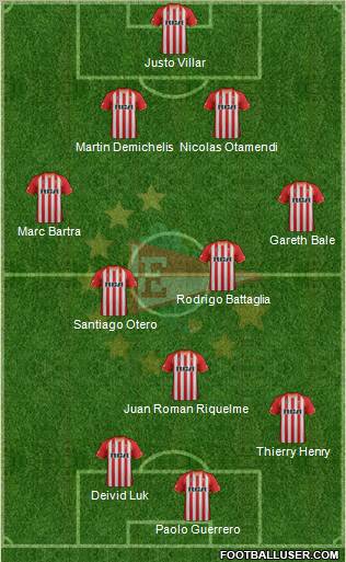 Estudiantes de La Plata Formation 2011