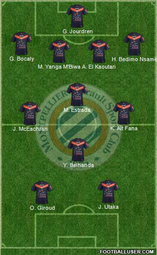 Montpellier Hérault Sport Club Formation 2011