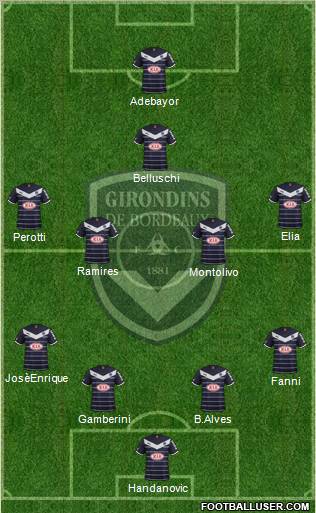 FC Girondins de Bordeaux Formation 2011