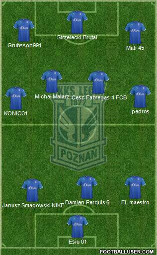 Lech Poznan Formation 2011