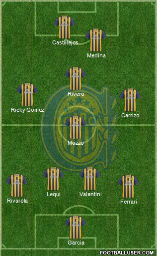 Rosario Central Formation 2011