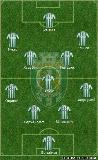 Karpaty Lviv Formation 2011