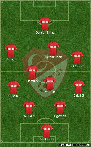 Turkey Formation 2011