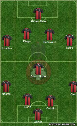 OGC Nice Côte d'Azur Formation 2011