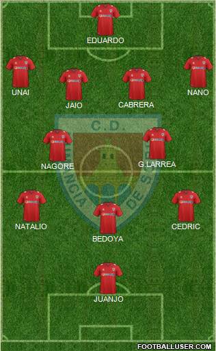 C.D. Numancia S.A.D. Formation 2011