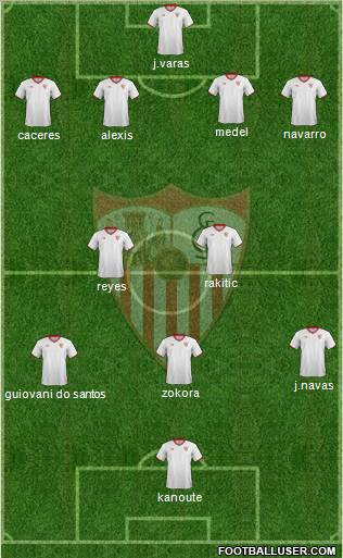 Sevilla F.C., S.A.D. Formation 2011