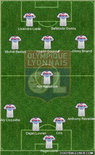 Olympique Lyonnais Formation 2011