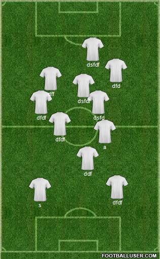 Pro Evolution Soccer Team Formation 2011