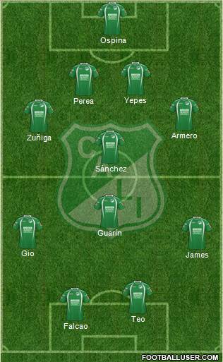 AC Deportivo Cali Formation 2011