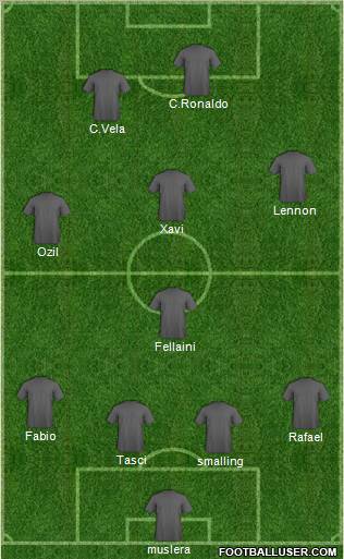 Pro Evolution Soccer Team Formation 2011