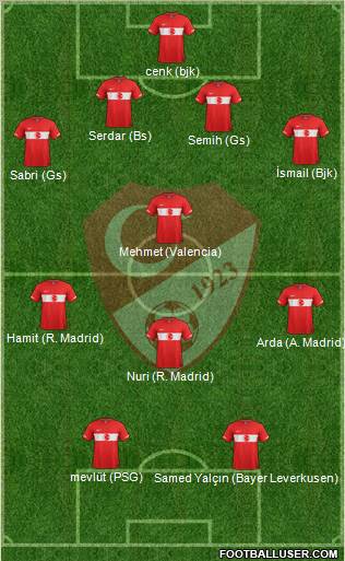 Turkey Formation 2011
